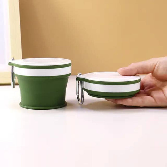 Vaso de Café Plegable de Silicona RIBUS MOKA | Portátil y Ecológico