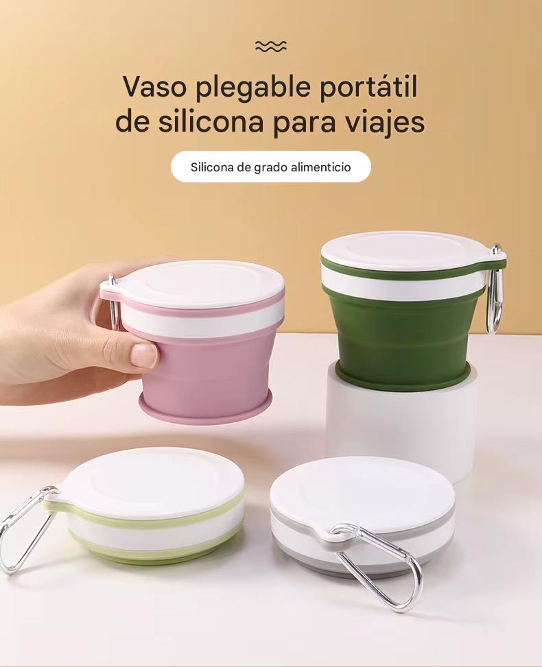 Vaso de Café Plegable de Silicona RIBUS MOKA | Portátil y Ecológico